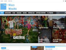 Tablet Screenshot of mierzwysoko.org.pl